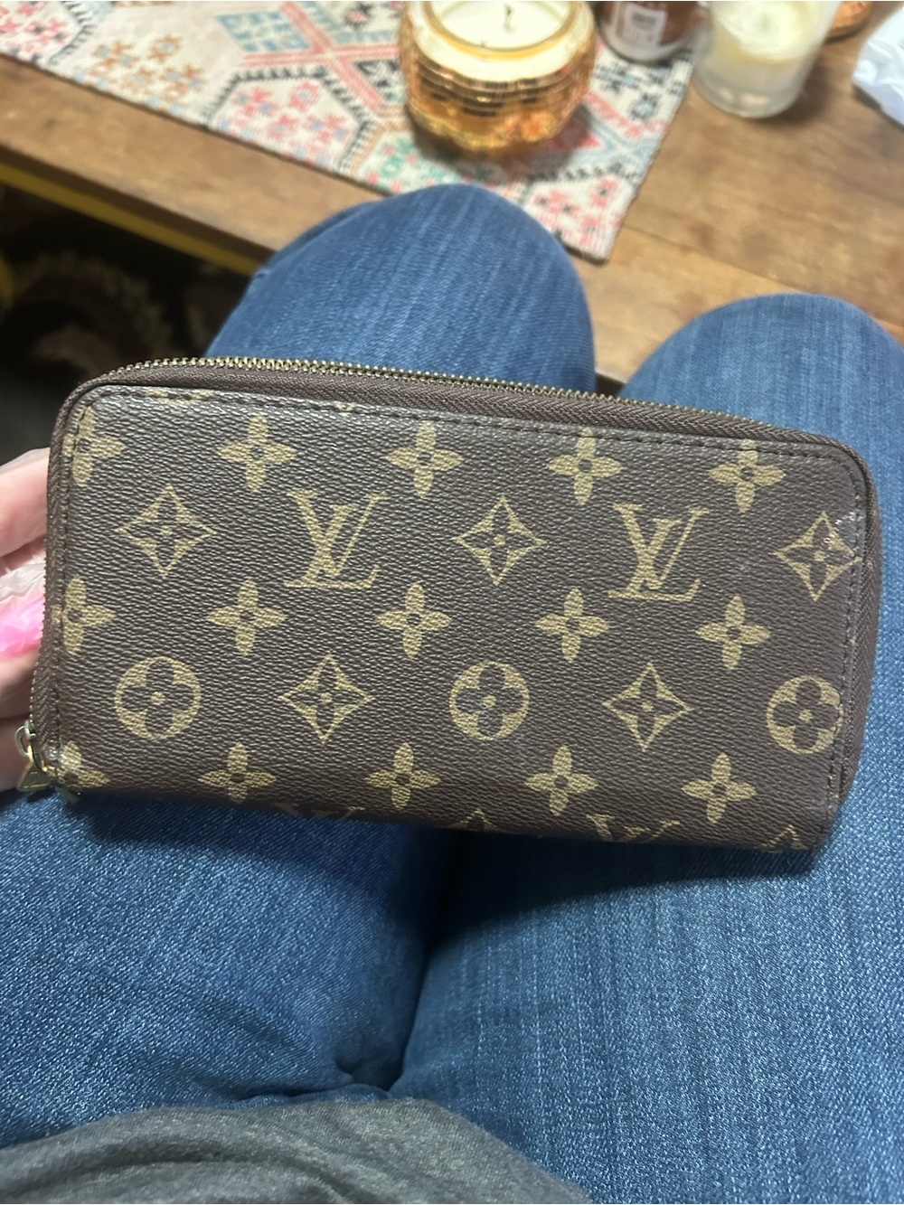 LV dupe wallet